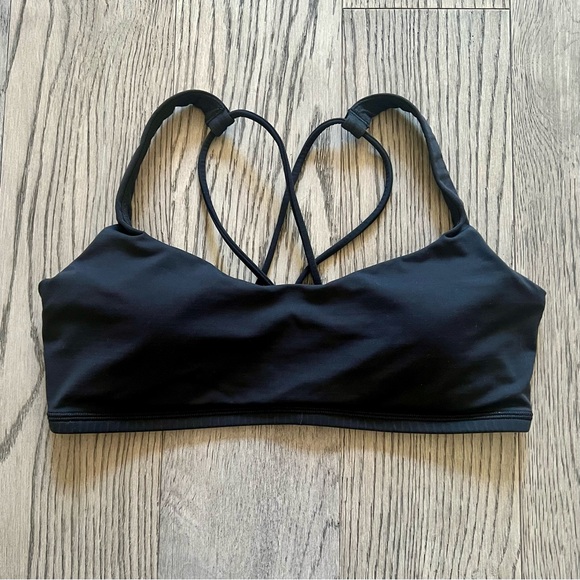 Lululemon Free To Be Bra Black 8 - Picture 4 of 8